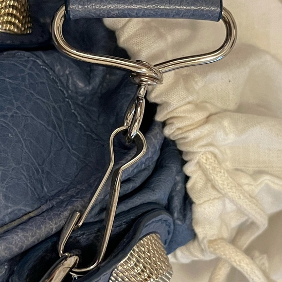 ❌SOLD❌Balenciaga Agneau City Bag Blue - Picture 13 of 14